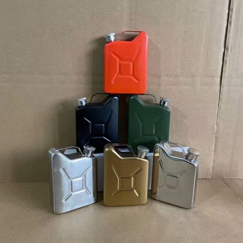 5 oz Hip Flask Portable Whisky Wine Pot Creative Stainless Steel Flagon for Whiskey Liquor Men Gift