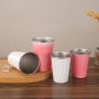 Wholesale Products Hot Sale Customized Logo Stainless Cup Color Changing Beer Pint Water Bottle Recyclable Party Tumblers