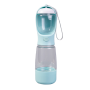 Portable Waterproof Outdoor Pet Companion Cup with 3-in-1 Water Bottle & Food Dispenser for Dogs & Cats