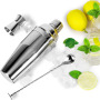 Premium 18oz 25oz Stainless Steel Shaker Set Classic Gin Tonic Juice Milk Tea Cocktail Barware with Custom Logo Metal Bar Tools