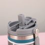 Large-Capacity Portable Insulation Cup 304 Stainless Steel Sports Jug With Straw for Car Coffee Business Gifts
