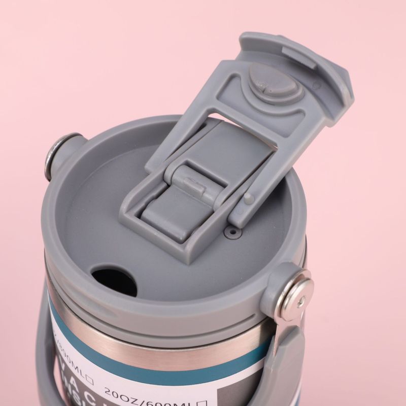 Large-Capacity Portable Insulation Cup 304 Stainless Steel Sports Jug With Straw for Car Coffee Business Gifts