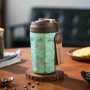 2025 New High-End Portable Coffee Cup Pure Titanium Insulated Car-Mounted Travel Vacuum Thermos Cup Stainless Steel Tumbler