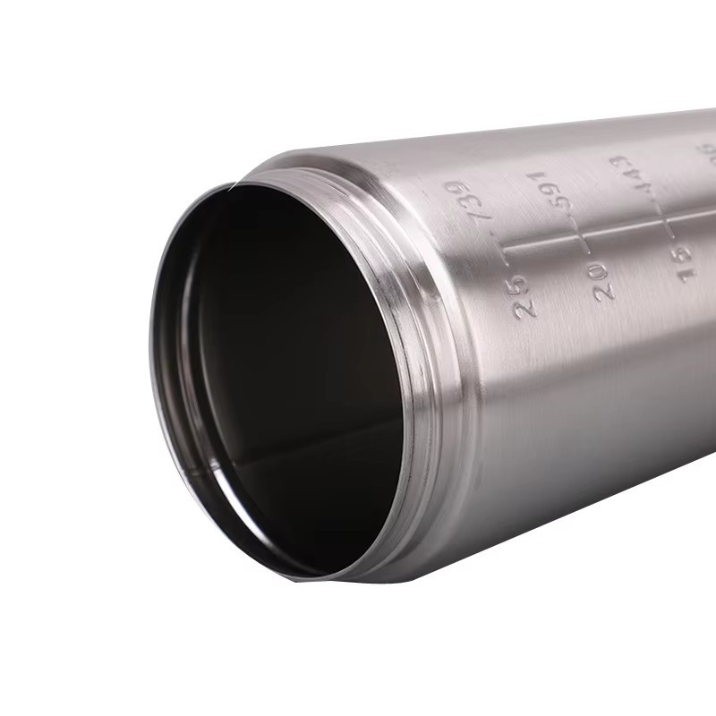 Custom Logo 304 Insulated Mixer Metal Stainless Steel Water Bottle, Eco Friendly Fitness Gym Protein Shaker Cup Bottle