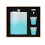Business Gift Stainless Steel 6oz 7oz 8oz Hip Flask Set With Funnel and Shot Cups Gift Liquor Travel Alcoholic Hip Flasks