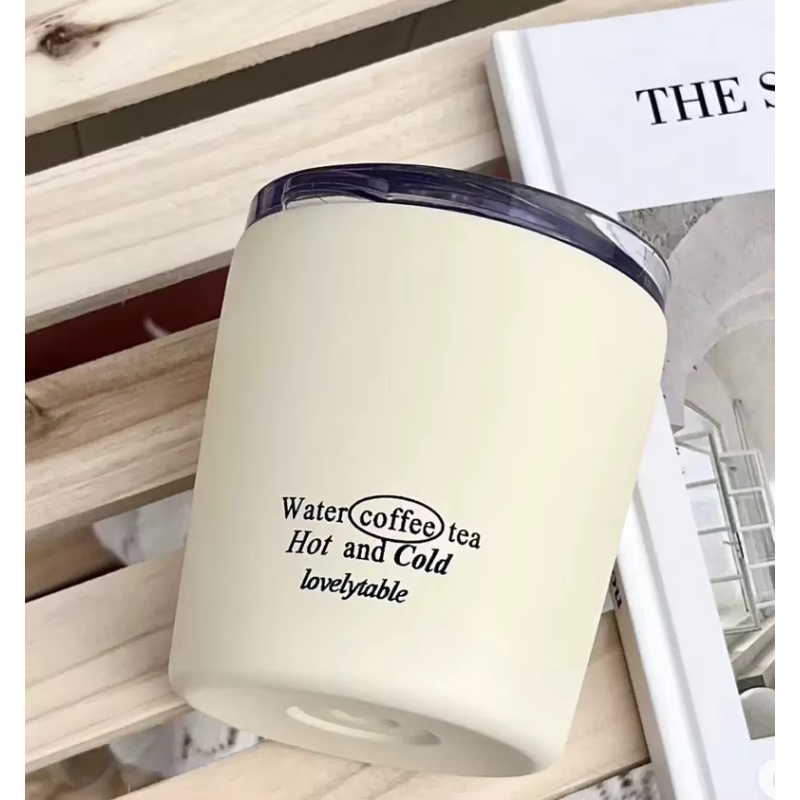Coffee Cup Exquisite Luxury Insulated Coffee Tumbler High-Value Small Metal Water Cup Cold-Keeping Feature for Women