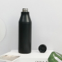 New Design 500ml Stainless Steel Custom Logo Bottle Water Cup Insulated Drinking Travel Mug with Custom Logo Wholesale