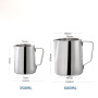 Food Grade Milk Jug 304 Stainless Steel Pitcher Sharp Spout Frothing Steaming Coffee Milk Frother Jug Milk Pitcher