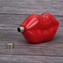 5oz Red Lip Mini Metal Stainless Steel Hip Flask Set Women's Birthday Wedding Party Drink Gift Pocket-sized 150ml Ladies Hip