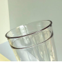 Wholesale Product Custom  BPA Free Acrylic Plastic Single Wall Milk Tea Tumbler  Clear Straw Cup Coffee Mugs With Lid and Straw