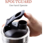 Wholesale Products Mixing Bottle With 7oz Powder Container Stainless Steel Protein Blending Protein Shaker Bottle Spout Lid