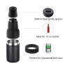 4 in 1 Bottle Cooler 12oz Vacuum Insulated Double Walled Stainless Steel Beer Can and Bottle Cooler With Beer Opener