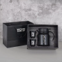 High Quality Double Vacuum Stainless Steel Pot Set with Two Cups Custom Arabic Logo Exquisite Business Gift  for Coffee