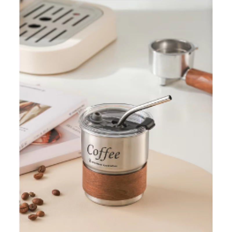 Single Wall 300ml Stainless Steel Insulate Mug Stackable Pint Cup Eco-Friendly Reusable Beer Coffee Tea Cup Wholesale
