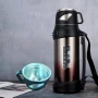 2L 2.5L Double Wall Vacuum Thermos Outdoor Travel Flask Leak Proof Stainless Steel Water Bottle With Belt