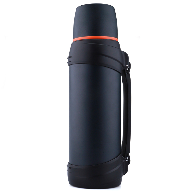 2L 2.5L Double Wall Vacuum Thermos Outdoor Travel Flask Leak Proof Stainless Steel Water Bottle With Belt