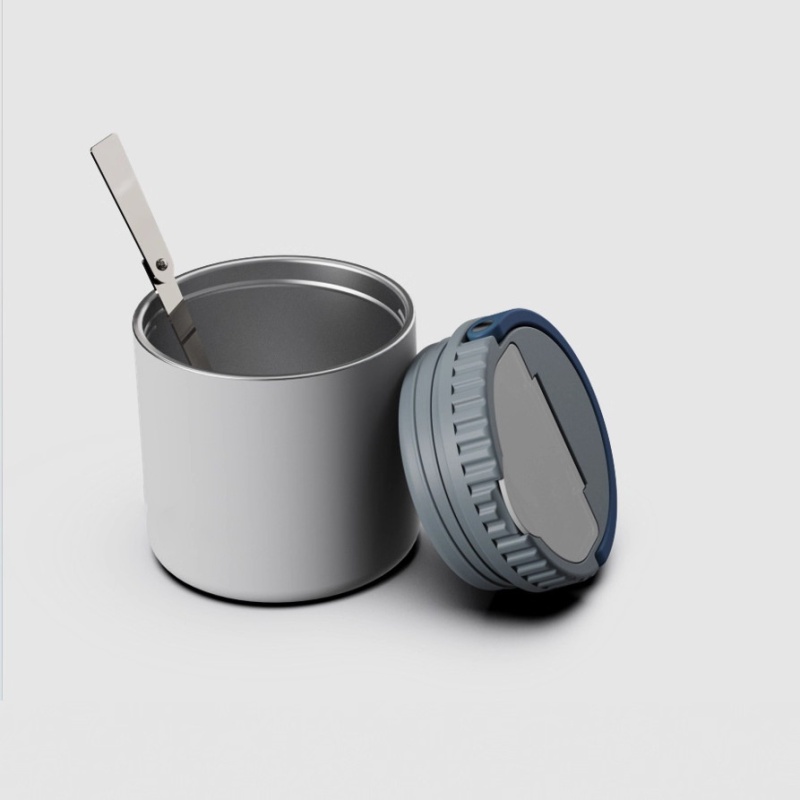 Exclusive Private Mold New Food Jar - 304 Stainless Steel Thermal Lunch Container with Handle & Spoon