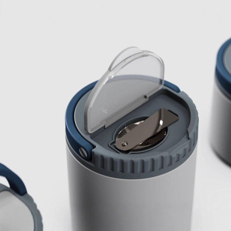 Exclusive Private Mold New Food Jar - 304 Stainless Steel Thermal Lunch Container with Handle & Spoon