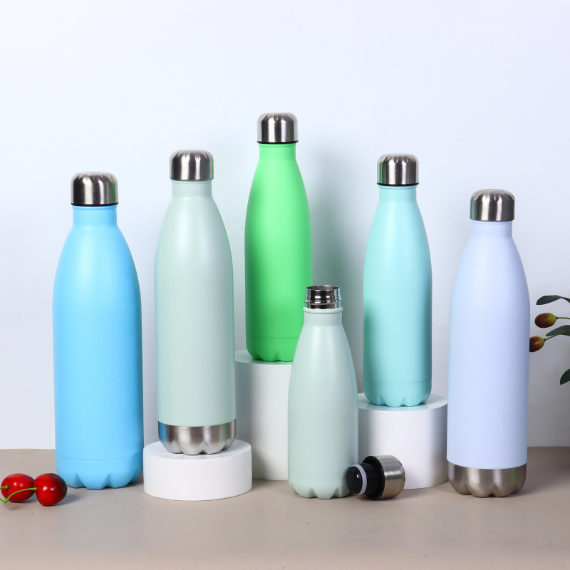 500ml Stainless Steel Vacuum Insulated Cola Shape Bottle