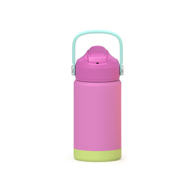 Portable 304 Stainless Steel Child Bottle 12 Ounce Vacuum Flask Cups Kids Water Bottles