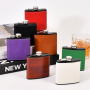 Custom Portable Stainless Steel Hip Flask Mini 6oz Wine and Whisky Pot Bottle for Business Gifts and Outdoor Use Hot Sales