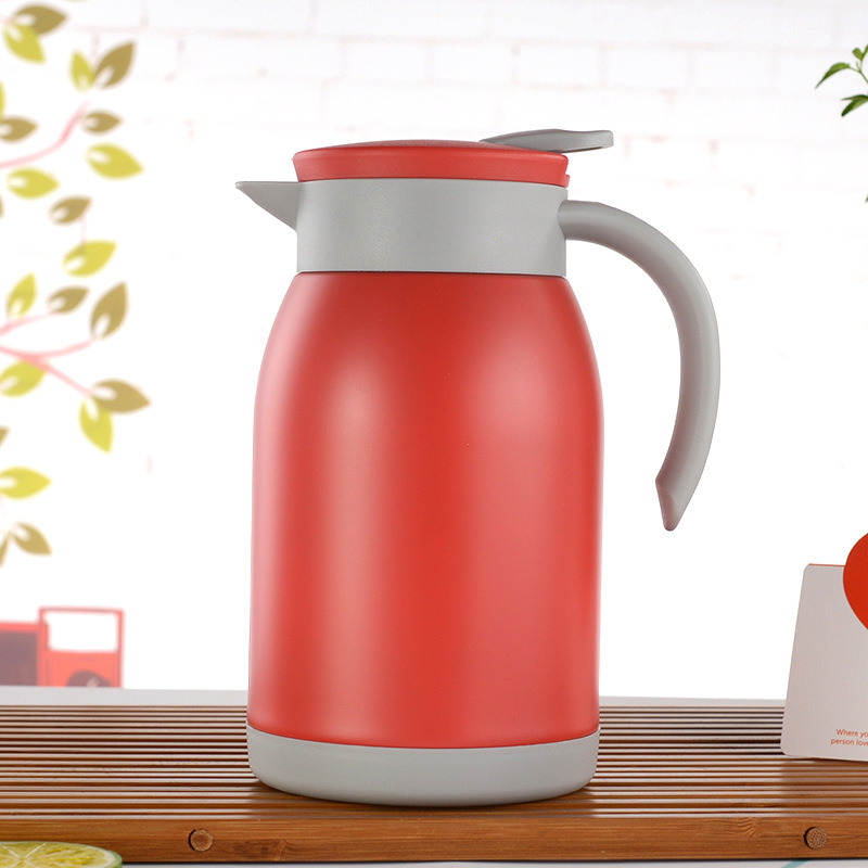 600ml 900ml Thermal Coffee Carafe Double Wall Vacuum Insulated Flask Thermos Keep Beverages Hot Cold Tea Water Coffee Dispenser