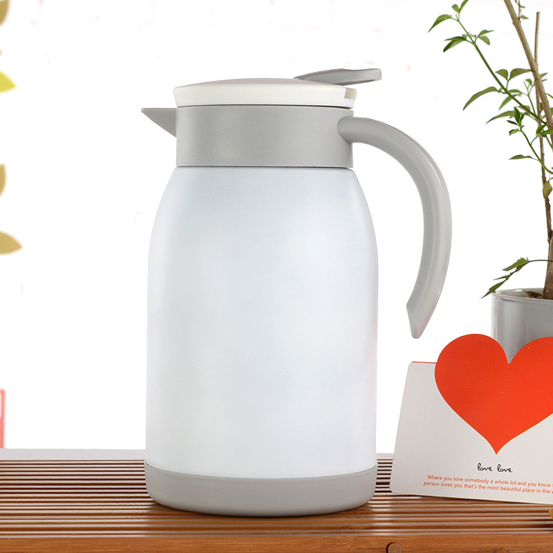 600ml 900ml Thermal Coffee Carafe Double Wall Vacuum Insulated Flask Thermos Keep Beverages Hot Cold Tea Water Coffee Dispenser
