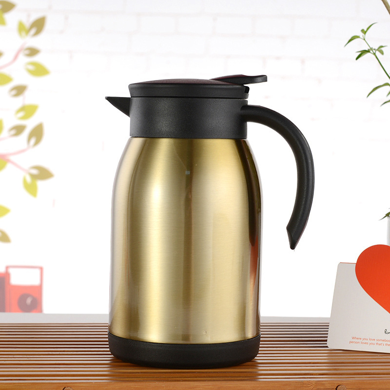 600ml 900ml Thermal Coffee Carafe Double Wall Vacuum Insulated Flask Thermos Keep Beverages Hot Cold Tea Water Coffee Dispenser