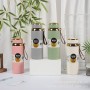 Modern Stainless Steel Vacuum Flask Water Bottle with Filter & Tea Infuser Large Capacity for Office & Travel