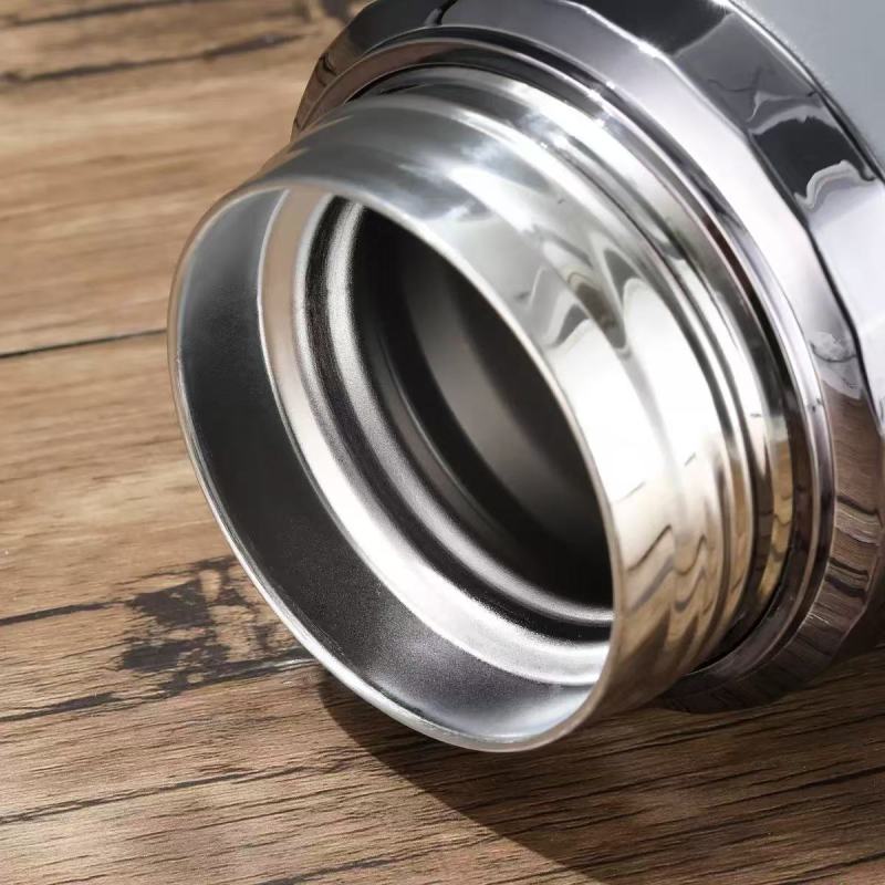 Modern Stainless Steel Vacuum Flask Water Bottle with Filter & Tea Infuser Large Capacity for Office & Travel