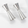Rolled Edge Stainless Steel Double-Ended Bar Measure Bartender Cup Bartender Bartending Ensign Measuring