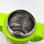 Custom Logo High Quality 290ml Stainless Steel Baby Feeding Bottle BPA Free With Small Size Available in PP and Silicon