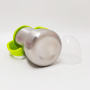 Custom Logo High Quality 290ml Stainless Steel Baby Feeding Bottle BPA Free With Small Size Available in PP and Silicon