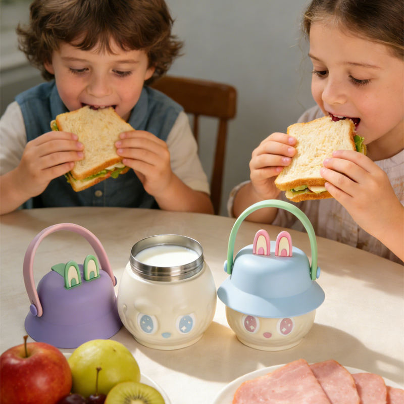420ml Large Capacity Modern Insulated Straw Cup for Kids