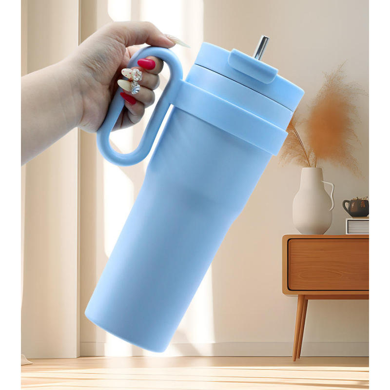 40 oz 304 Material Classic Design Insulated Travel Cup Portable Vacuum Tumbler with Spout