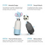 New Cartoon Cute Insulated Sport Vacuum Double Wall Water Bottle Stainless Steel Water Bottle with Lid