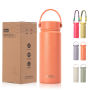 Best Selling 18oz Stainless Steel Vacuum Insulated Children's Cup Wide Mouth Eco-Friendly Back School Gym Sports Car Use Hand