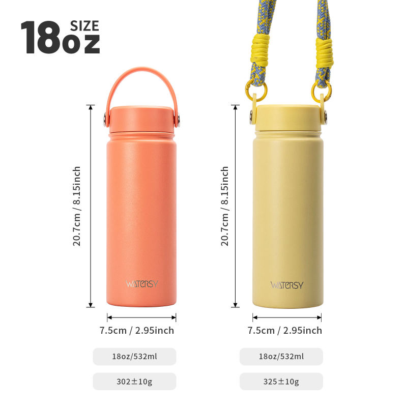 Best Selling 18oz Stainless Steel Vacuum Insulated Children's Cup Wide Mouth Eco-Friendly Back School Gym Sports Car Use Hand
