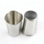 Manufacturing 1oz 2oz Shot Cup Stainless Steel Shot Glass Set in a Black Leather Case