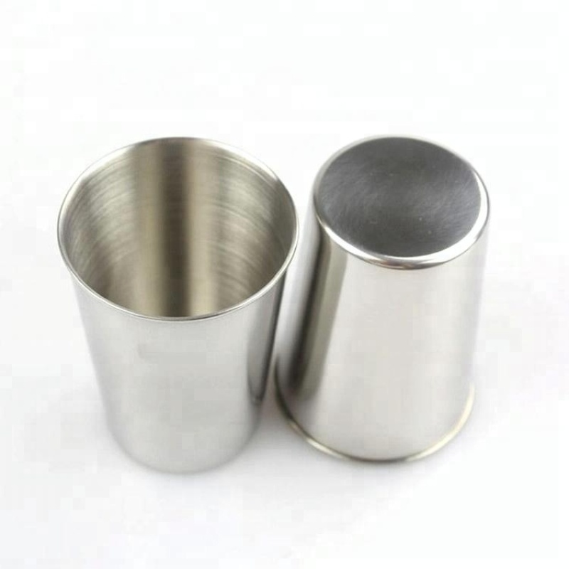 Manufacturing 1oz 2oz Shot Cup Stainless Steel Shot Glass Set in a Black Leather Case