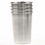 Manufacturing 1oz 2oz Shot Cup Stainless Steel Shot Glass Set in a Black Leather Case