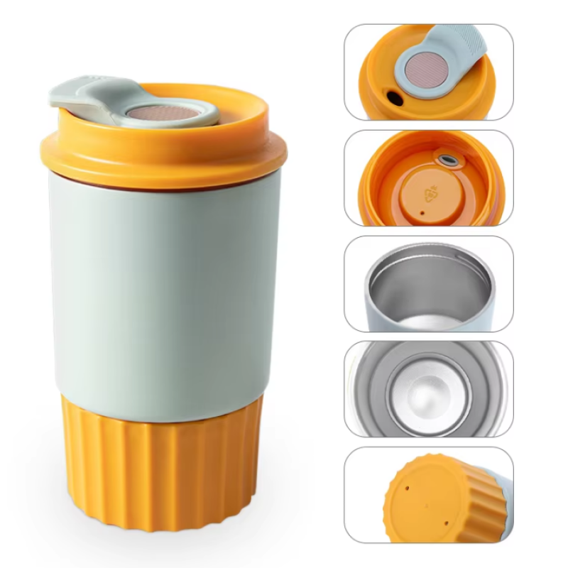360 ml Stainless Steel Travel Tumbler Nordic Style for On-The-Go Sipping