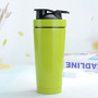 Factory Wholesale 26 oz Protein  Shakers Bottle Insulated Stainless Steel Shaker Bottles Insulated Cup with Wire Whisk