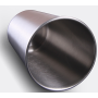 Custom Single-Layer 304 Stainless Steel Crimped Beer Mug Portable Office Coffee Cup Convenience United States Europe