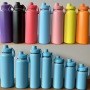 Custom Logo Metal Travel Thermos Flask Stainless Steel Reusable Wide Mouth Vacuum Water Bottle for Adults Keep Hot and Cold 24H