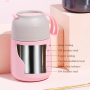 Stainless Steel Insulated Thermo Food Jar for Hot & Cold Food Kids Adult 17 oz 25 oz Soup Thermal Hot Food Containers for Lunch