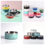 Non slip with Rubber Bottom Custom logo 32oz 64oz Double Wall 304 Stainless Steel  Dog Bowl Cat Pet Food and Water Bowl