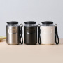  260ml 350ml Mini Stainless Steel Vacuum Coffee Cup with Straw Travel