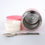 Wholesale 450ml Double Wall Stainless Steel Thermos Vacuum Food Jar Food Flask Travel School Kid Thermal Soup Container