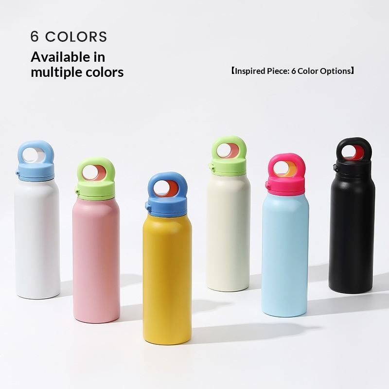 High Quality Large Capacity 750ml Stainless Steel Portable Vacuum Flask Modern Design for Sports and Outdoor Travel Use